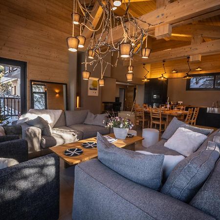 Chalet Du Bois Melay - Piscine - Proche Pistes - 15 Personnes ラ・プラーニュ エクステリア 写真