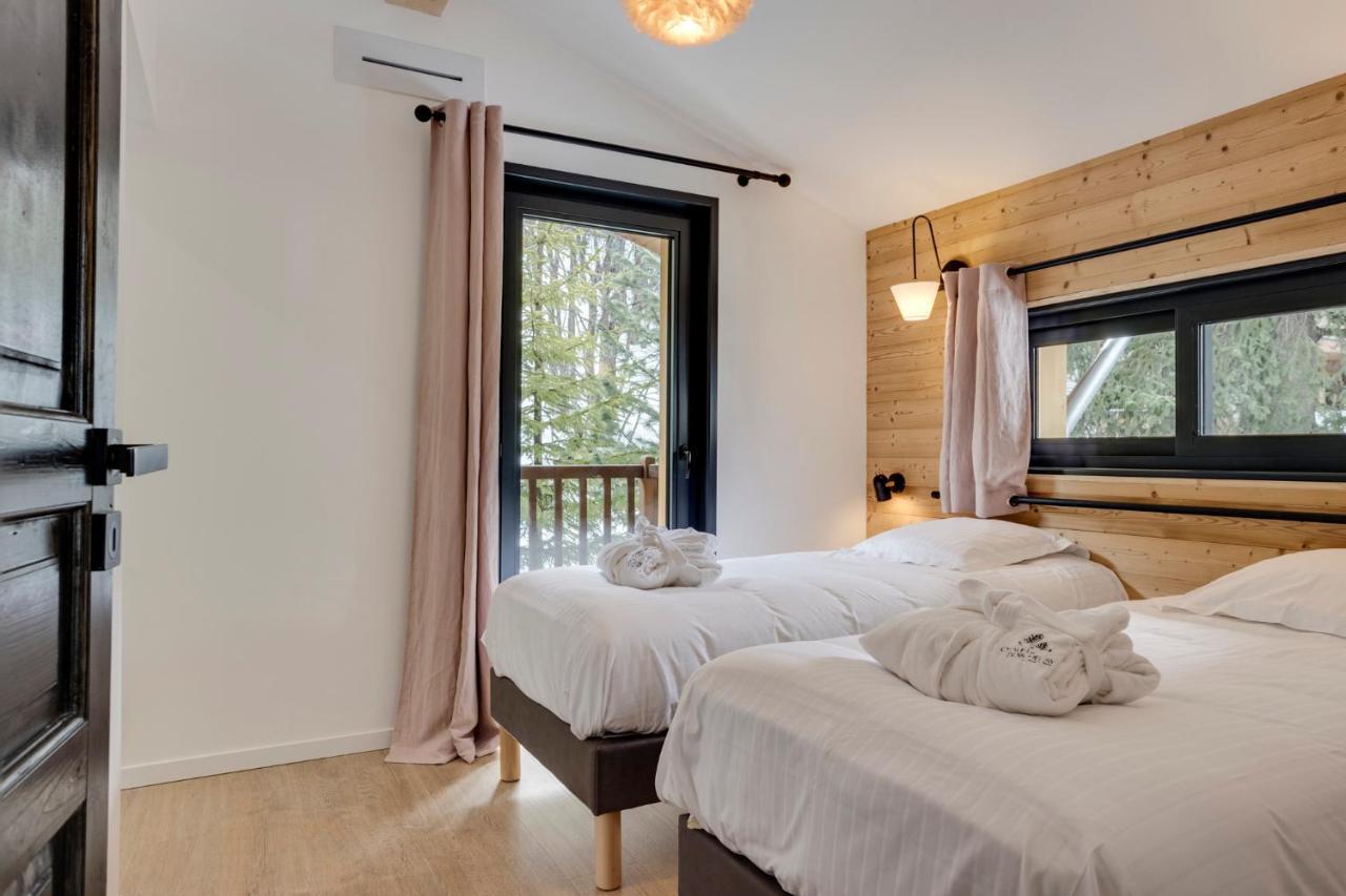 Chalet Du Bois Melay - Piscine - Proche Pistes - 15 Personnes ラ・プラーニュ エクステリア 写真