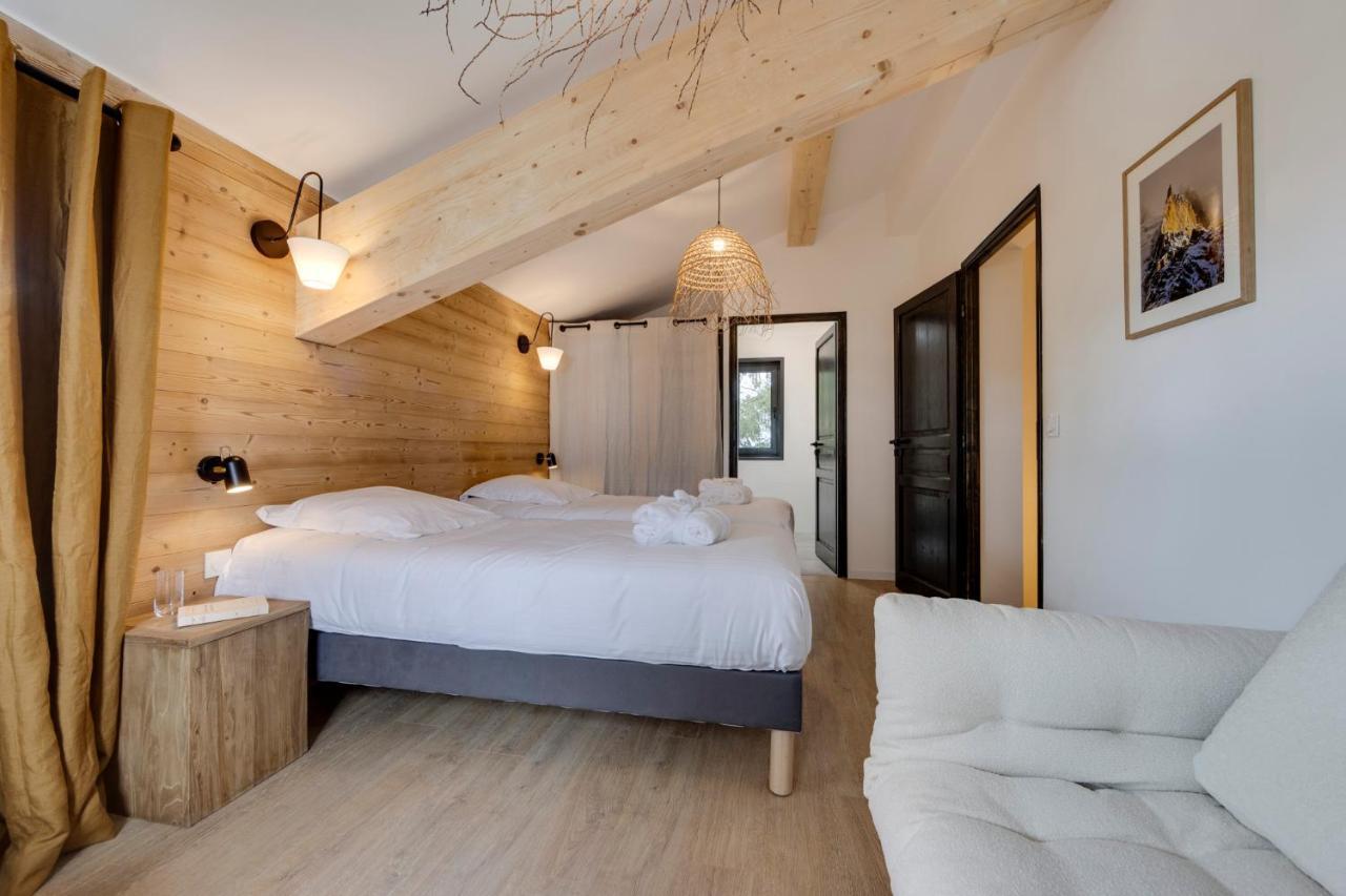 Chalet Du Bois Melay - Piscine - Proche Pistes - 15 Personnes ラ・プラーニュ エクステリア 写真