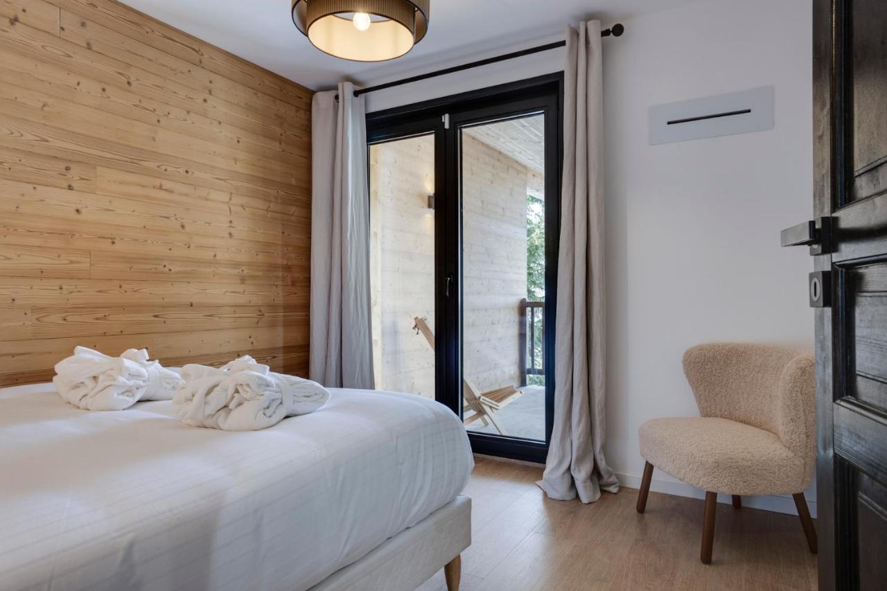 Chalet Du Bois Melay - Piscine - Proche Pistes - 15 Personnes ラ・プラーニュ エクステリア 写真