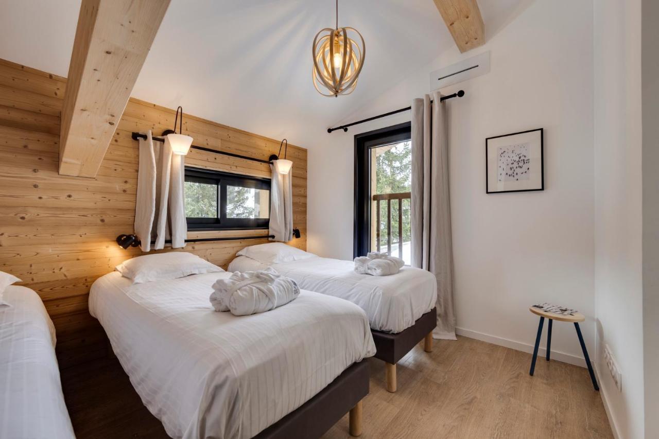 Chalet Du Bois Melay - Piscine - Proche Pistes - 15 Personnes ラ・プラーニュ エクステリア 写真