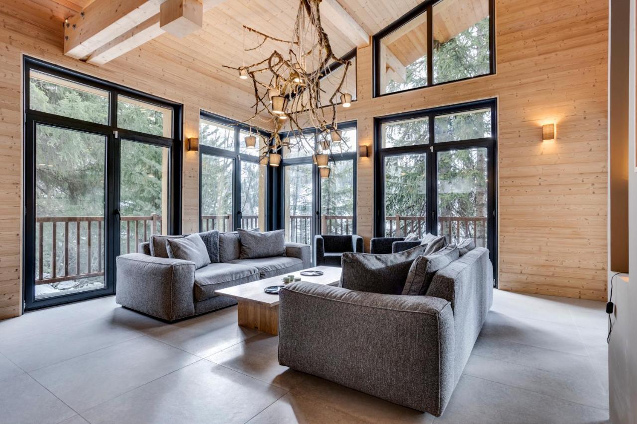 Chalet Du Bois Melay - Piscine - Proche Pistes - 15 Personnes ラ・プラーニュ エクステリア 写真