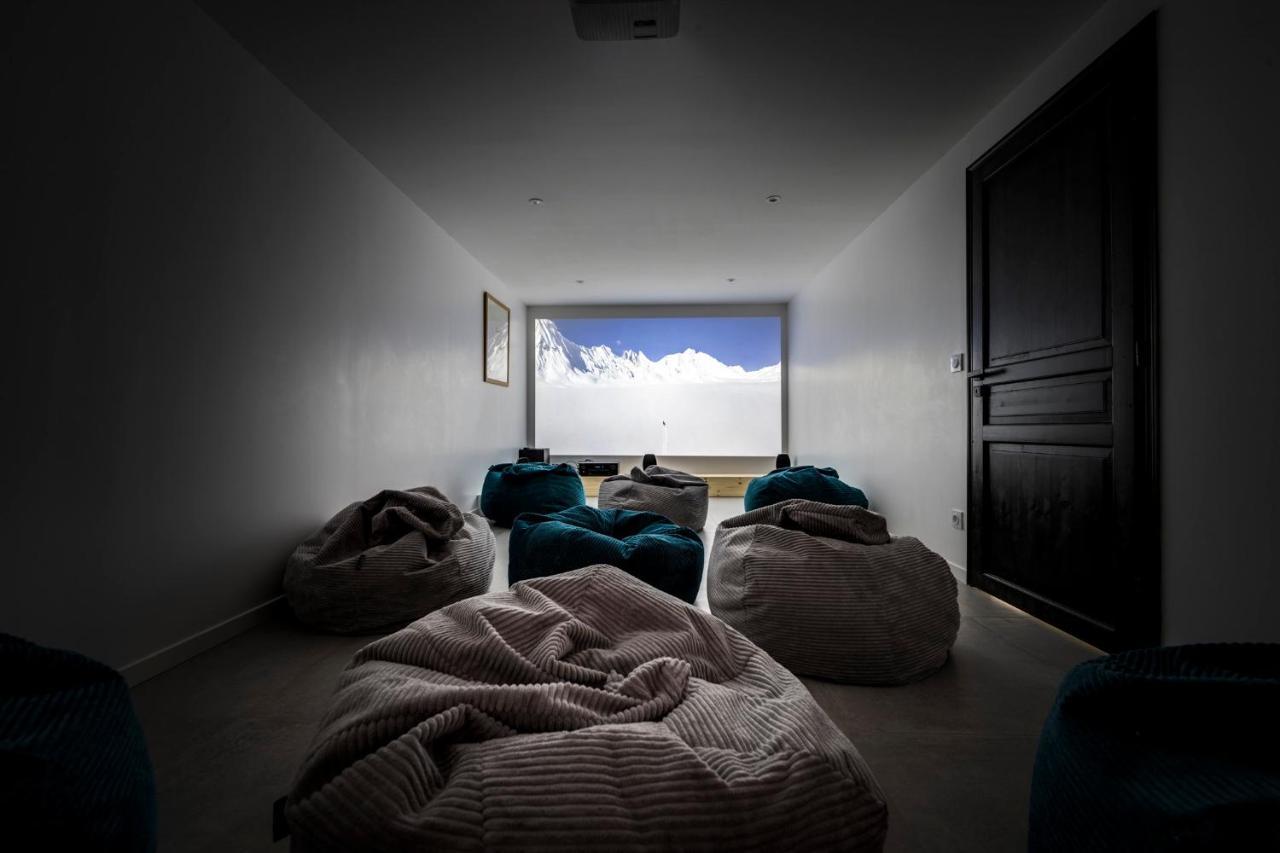 Chalet Du Bois Melay - Piscine - Proche Pistes - 15 Personnes ラ・プラーニュ エクステリア 写真
