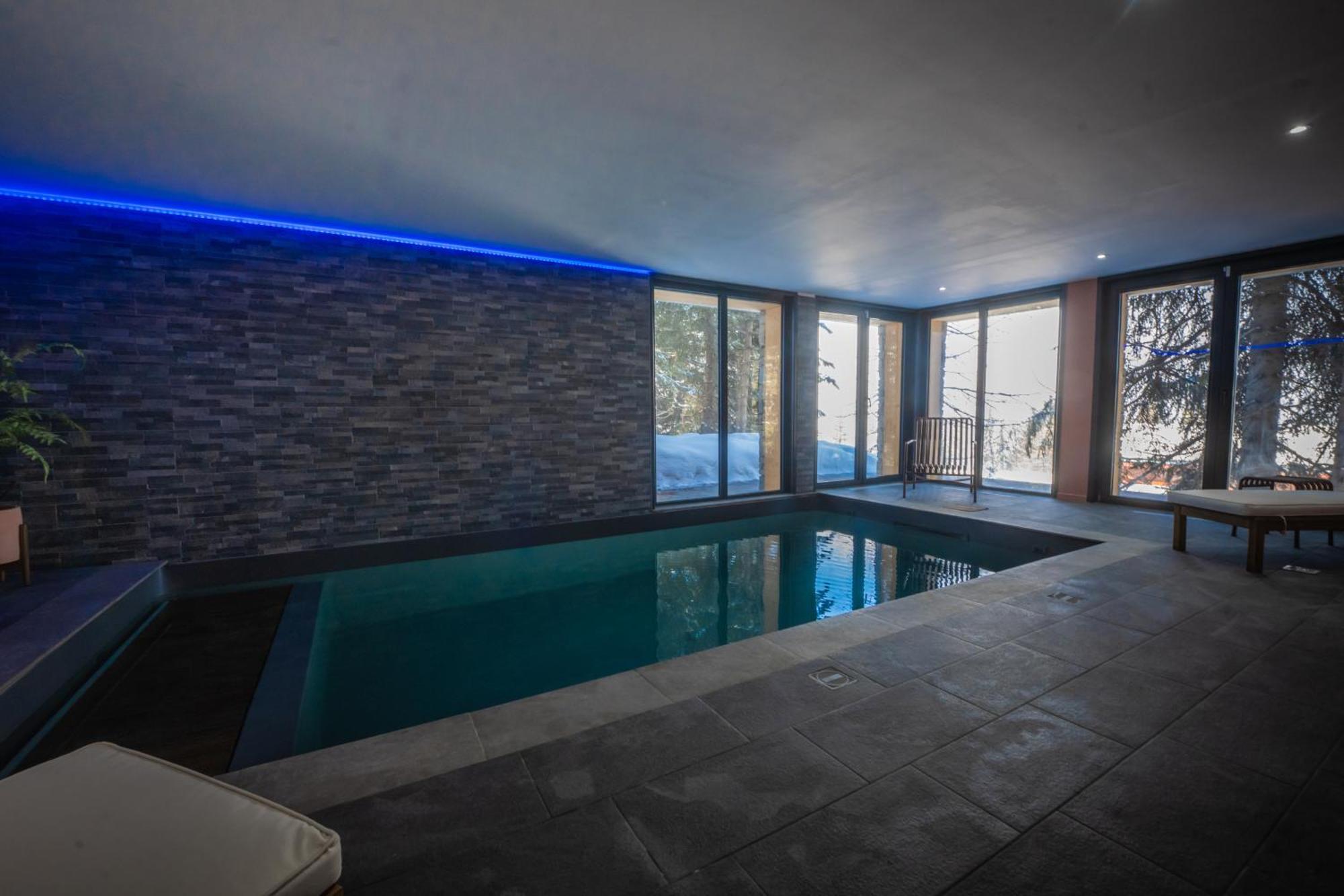 Chalet Du Bois Melay - Piscine - Proche Pistes - 15 Personnes ラ・プラーニュ エクステリア 写真