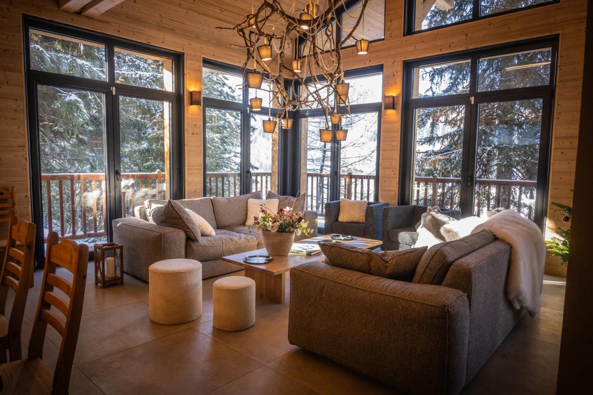 Chalet Du Bois Melay - Piscine - Proche Pistes - 15 Personnes ラ・プラーニュ エクステリア 写真